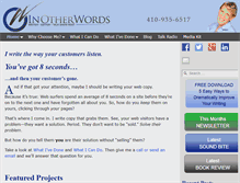 Tablet Screenshot of inotherwordsgroup.com